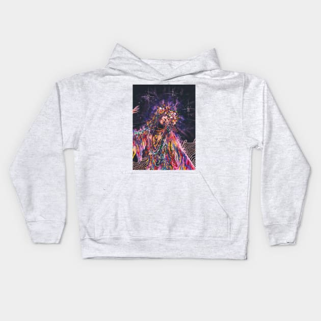 Persephone Kids Hoodie by visionarysea